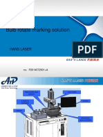 Bulb rotate marking solution