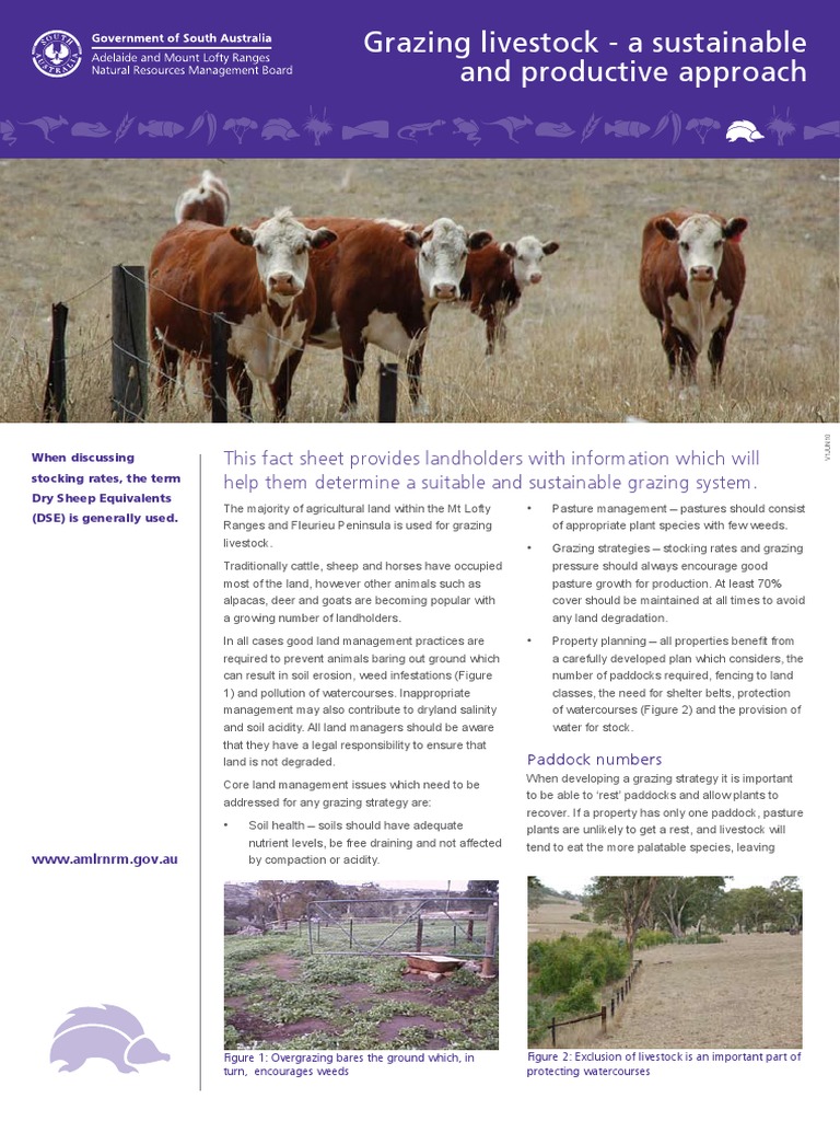 Photo inspiration: Fresh Look at Grazing Livestock A Sustainable And Productive Approach Fact Sheet