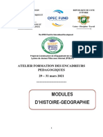 Module Hist Geo Atelier Ofid