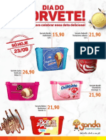 Ofertas de Sorvete e Carnes para o Dia do Sorvete