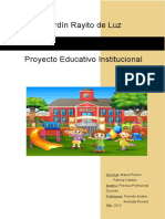 Proyecto Educativo Institucional a Presentar