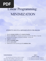 Minimization