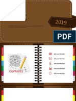 Notebook Style PPT Templates