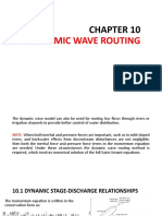 Dynamic Wave Routing Model