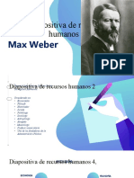 Max Weber y La Teoría de La Burocracia