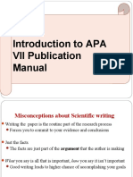 Basics of APA 7