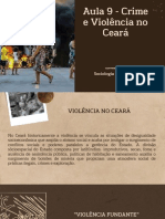 Violência histórica e atual no Ceará