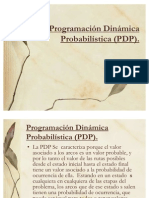 Programación Dinámica Probabilística (PDP)