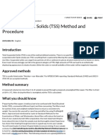 Understanding TSS Method and Procedure From Cole-Parmer