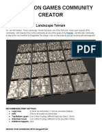 FDG-CC-2018 Landscape Terrain