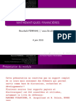 Bouchaib FERRAH - Mathémaiques Financières-200 Pages