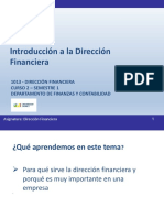 Tema 1 - Introducción A La Dirección Financiera
