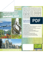 Flyer - Programa de Férias Victoria Janeiro 2012