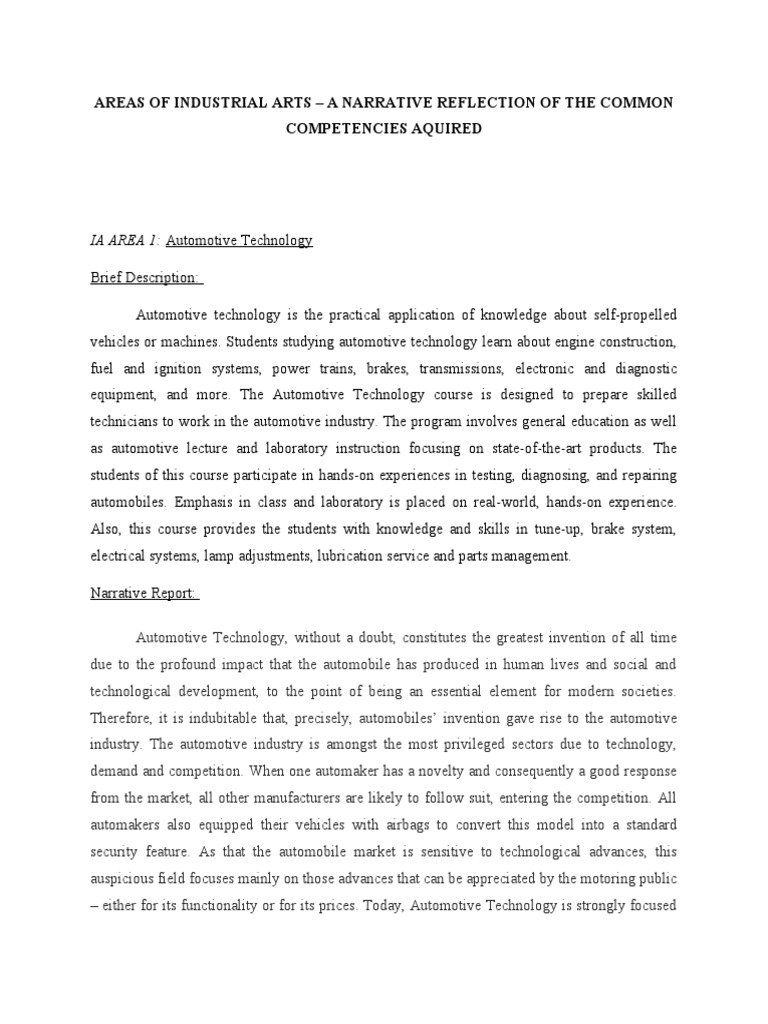 areas-of-industrial-arts-pdf-car-troubleshooting