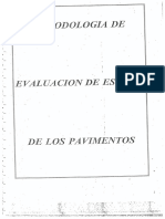 Metodologia Evaluacion Estado - Pavimentos