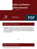 SESION 5 Imposición A La Renta - Régimen General