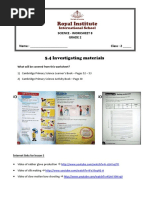 Paper Towel Absorbency Experiment | PDF