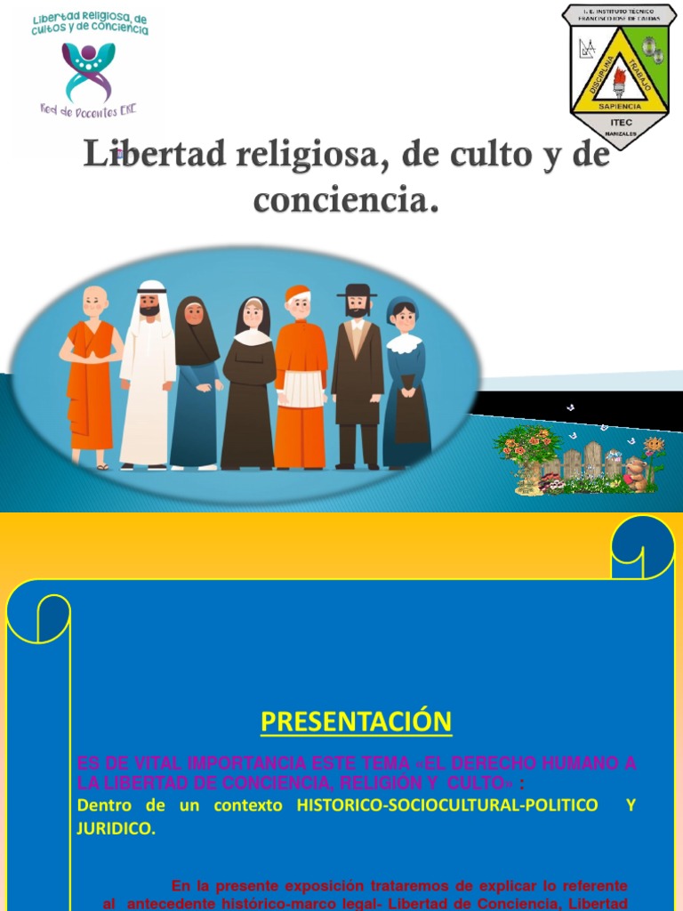 Derecho a la Libertad Religiosa y de Culto | PDF | Libertad de religión ...