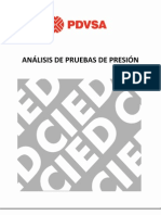 Análisis de Pruebas de Presión-Cied Pdvsa - 002