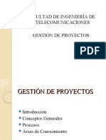 Clase Semana 1 Gestion de Proyectos