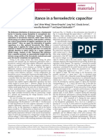 Nmat4148 Negative Capacitance in A Ferroelectric Capacitor