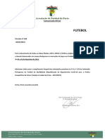 Circular AFP No.168 2021 2022 Marcacao Jogos C.D. Futebol 4 A 10 de Dezembro de 2021