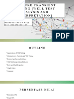 Lecture 1 - Introduction To Well Test Interpretation