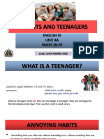 4a Parents and Teenagers English IV