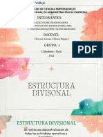 Estructura Divisional Sesion 3