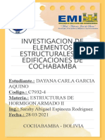 Dayanagarciaaquino - c7932-4 - Investigacion de Elementos Estructurales en Edificaciones de Cochabamba