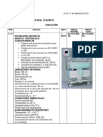 Inncubadora Neonatal 18 de Mayo