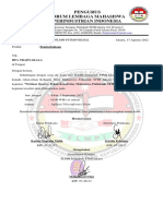 (108-121) Surat Pemberitahuan KBM Webinar Road To PKM Politeknik STMI Jakarta 2022