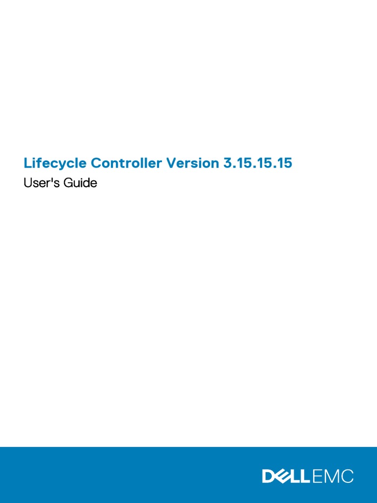 Idrac9 Lifecycle Controller v31 Series Users Guide3 en Us PDF