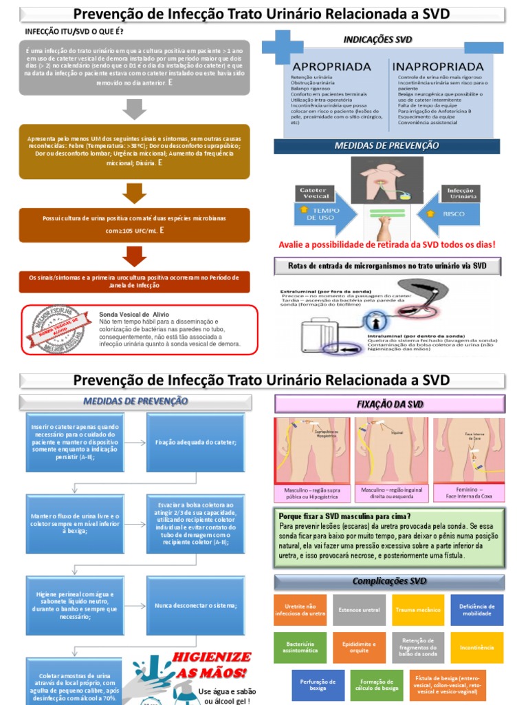 Resumo - TRE ITU SVD SCIH HMEM | PDF | Infecção do trato urinário ...