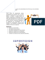 SUPERVISION - Proceso Administrativo