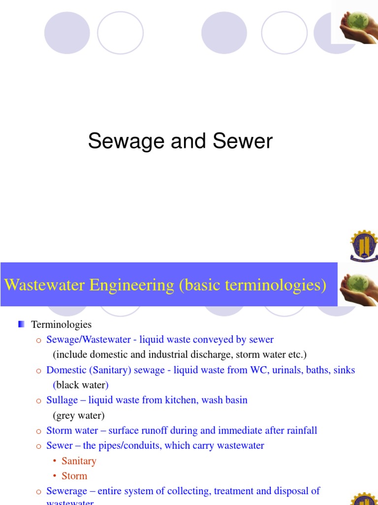 Understanding Sewerage Systems | PDF | Technology & Engineering