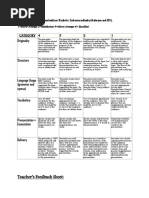 Oral Presentation Rubric Error Correction and Scaffolding Techniques Tips A - 48396