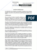 Moción de Censura Contra Willy Huerta