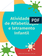 Atividades Alfabetizacao e Letramento Educacao Infantil para Imprimir