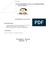 Línea de Tiempo y Matriz de Fundamentación - César Vallejo