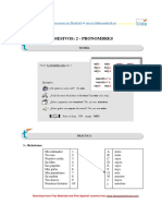 Posesivos 2 - Pronombres