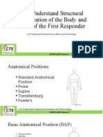 1.02 Directional Terms and Anatomical Positions C.thornton