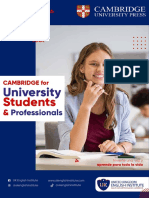 Brochure UK University Students & Professionals