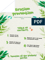 Erosion Prevention (Biomimicry)