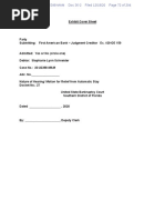 (20-22398 29) Emergency Request For A Temporary Restraining Order DE 159