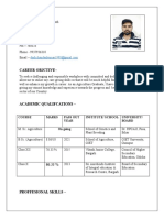 Chandan Kumar Dash Resume