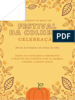 Festival da colheita 26 de novembro