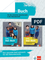DaZ - Buch Das Das Spezielle DaZ-Lehrwerk Für Die Sekundarstufe Für Den Intensiven Spracherwerb in Der Sekundarstufe Schülerbuch Übungsbuch