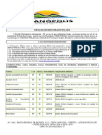 Edital de Concurso Público #001/2022