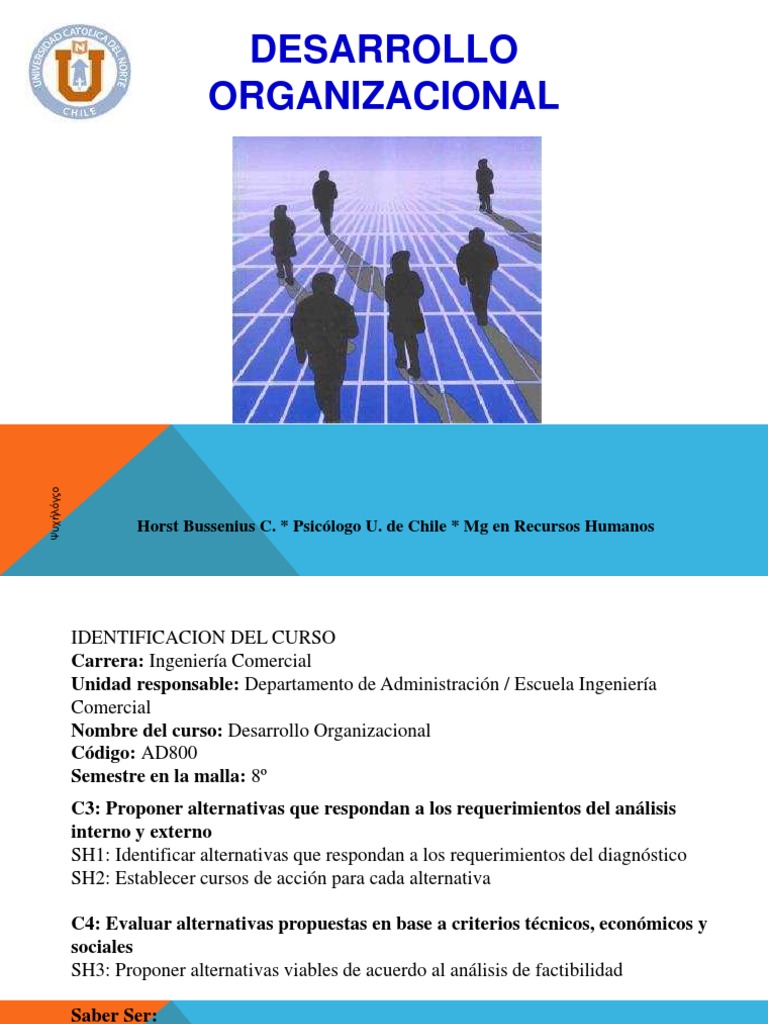 Desarrollo Organizacional | PDF | Aprendizaje | Liderazgo